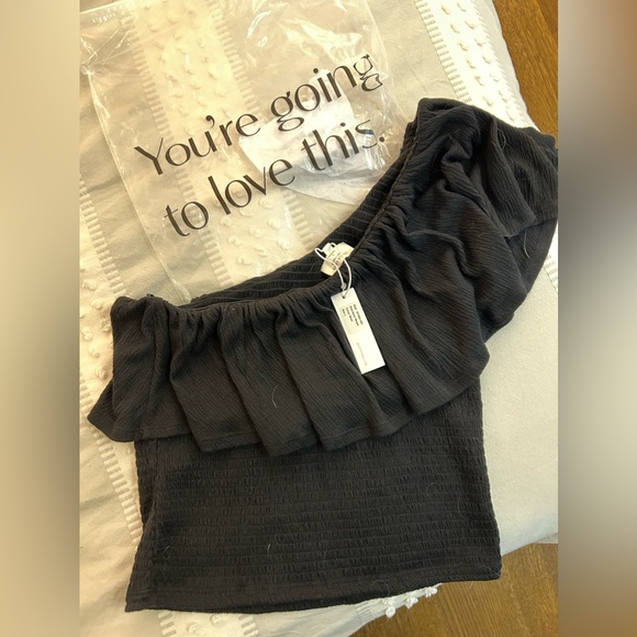 Gentle Fawn Margot Tank. Black in Size Large. - Picture 3 of 3